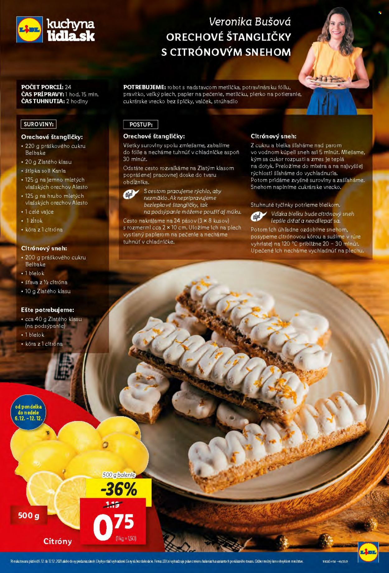 Leták Lidl - 6.12.2021 - 12.12.2021. Strana 38