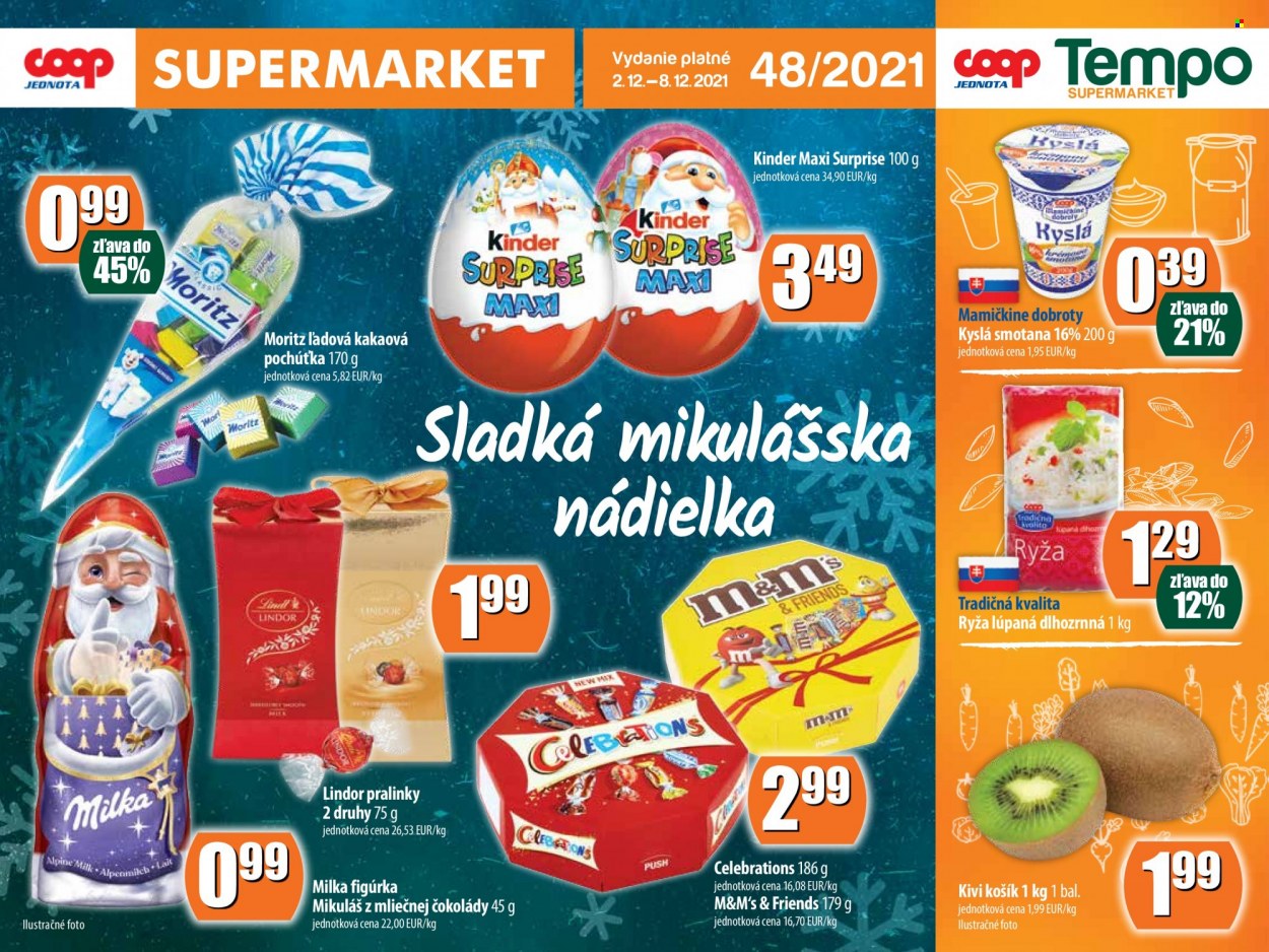 Leták COOP Jednota - 2.12.2021 - 8.12.2021. Strana 1