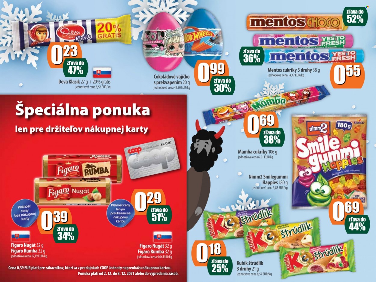 Leták COOP Jednota - 2.12.2021 - 8.12.2021. Strana 8