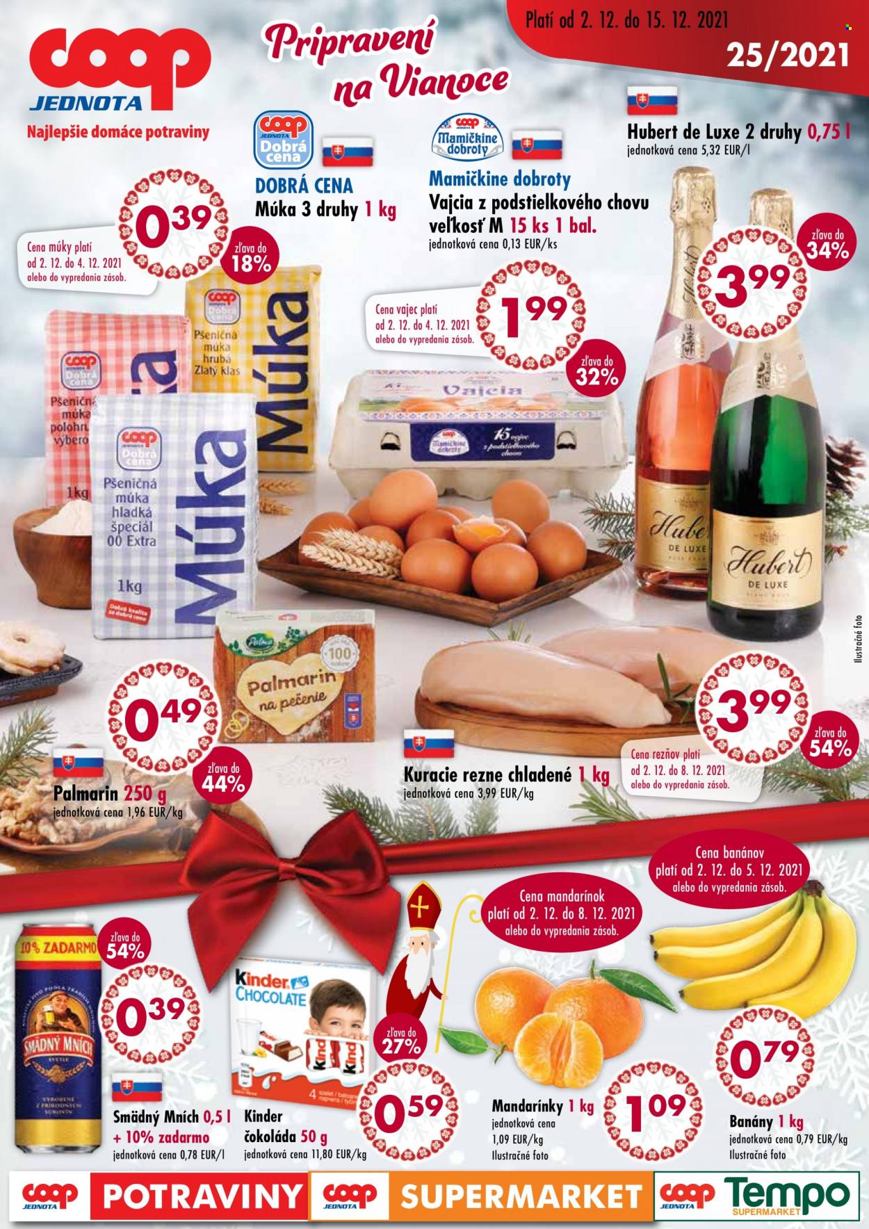 Leták COOP Jednota - 2.12.2021 - 15.12.2021. Strana 1
