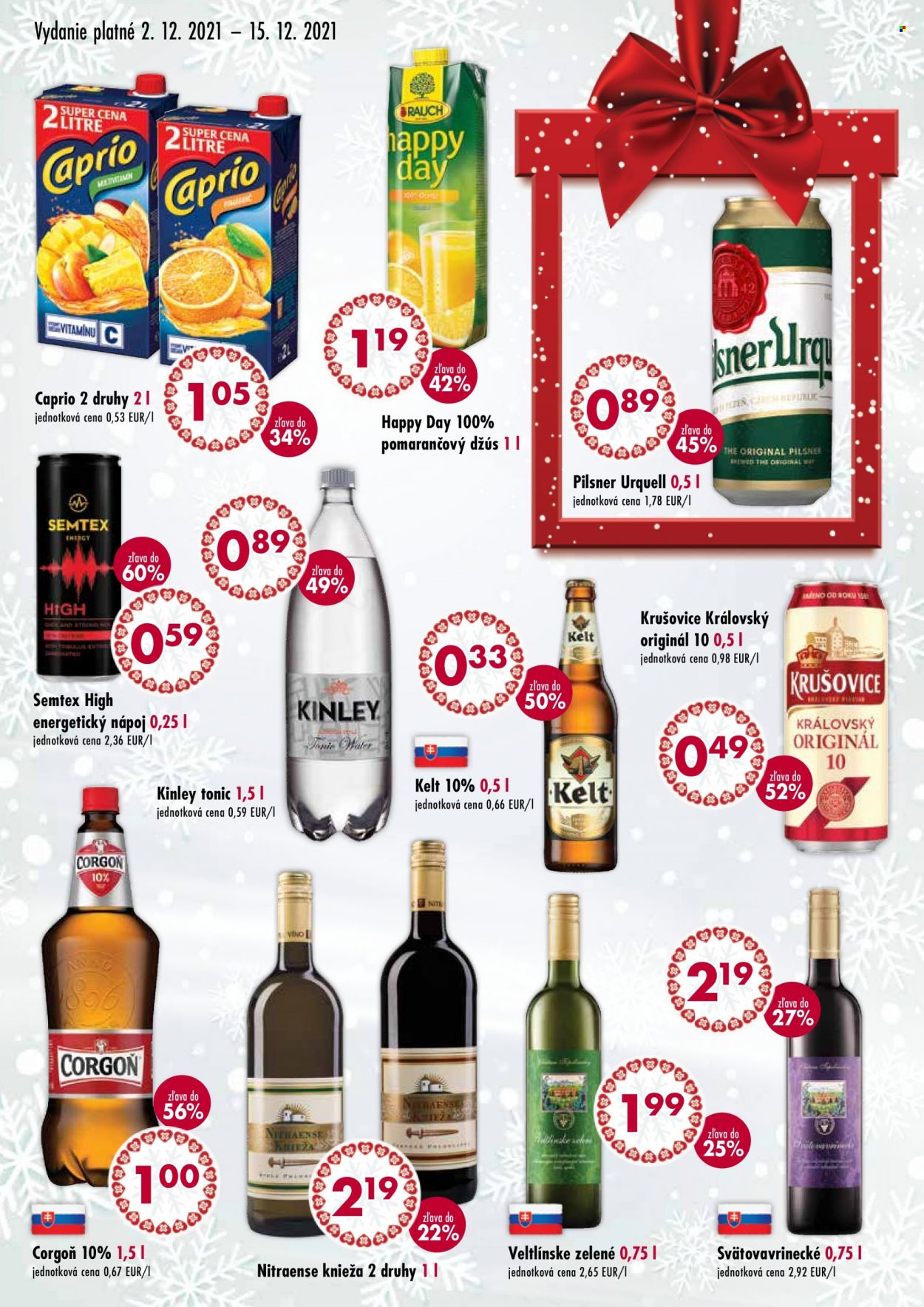 Leták COOP Jednota - 2.12.2021 - 15.12.2021. Strana 16