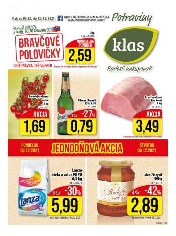 Leták Klas - 6.12.2021 - 12.12.2021.