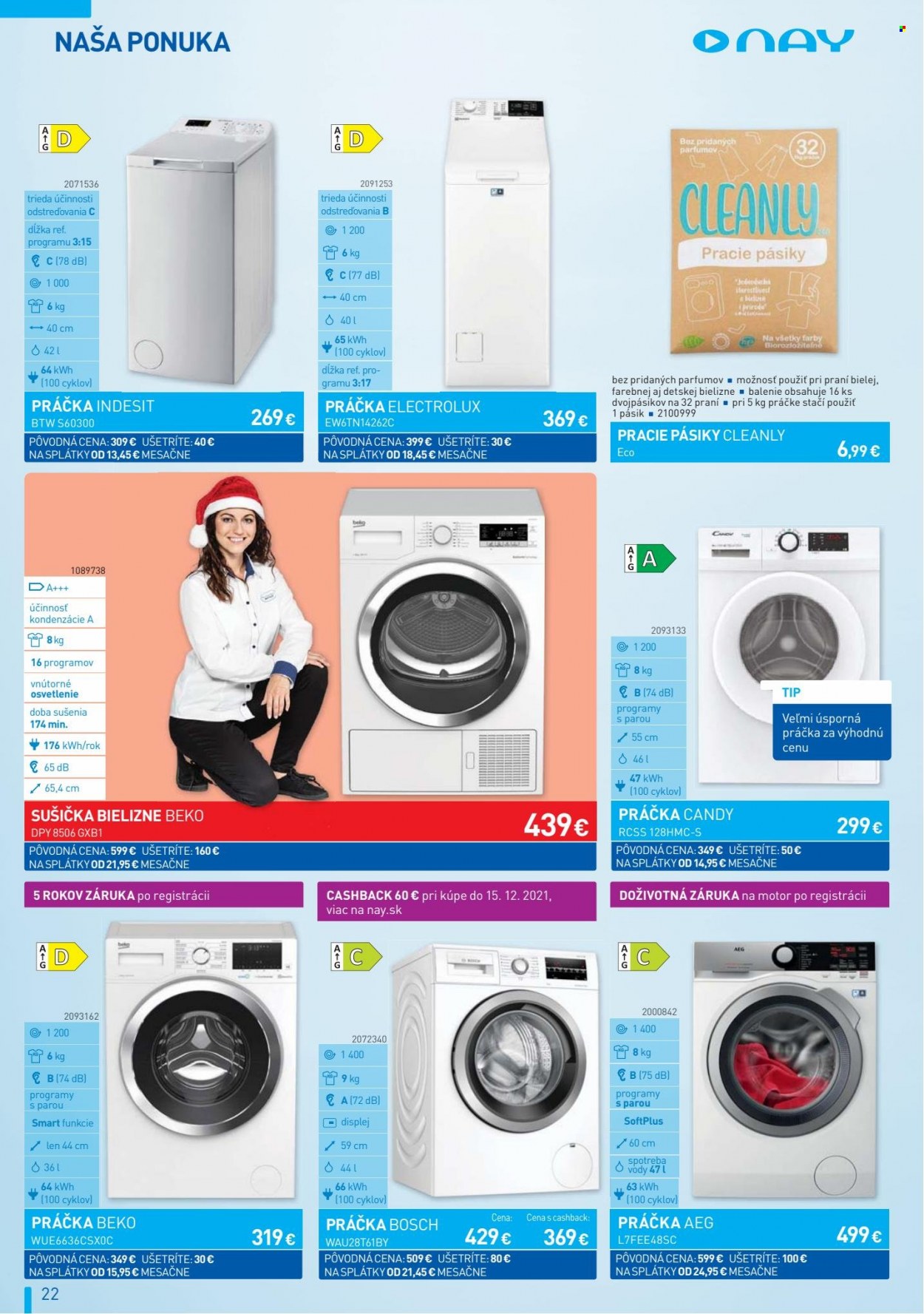 Leták NAY Elektrodom - 2.12.2021 - 24.12.2021. Strana 22