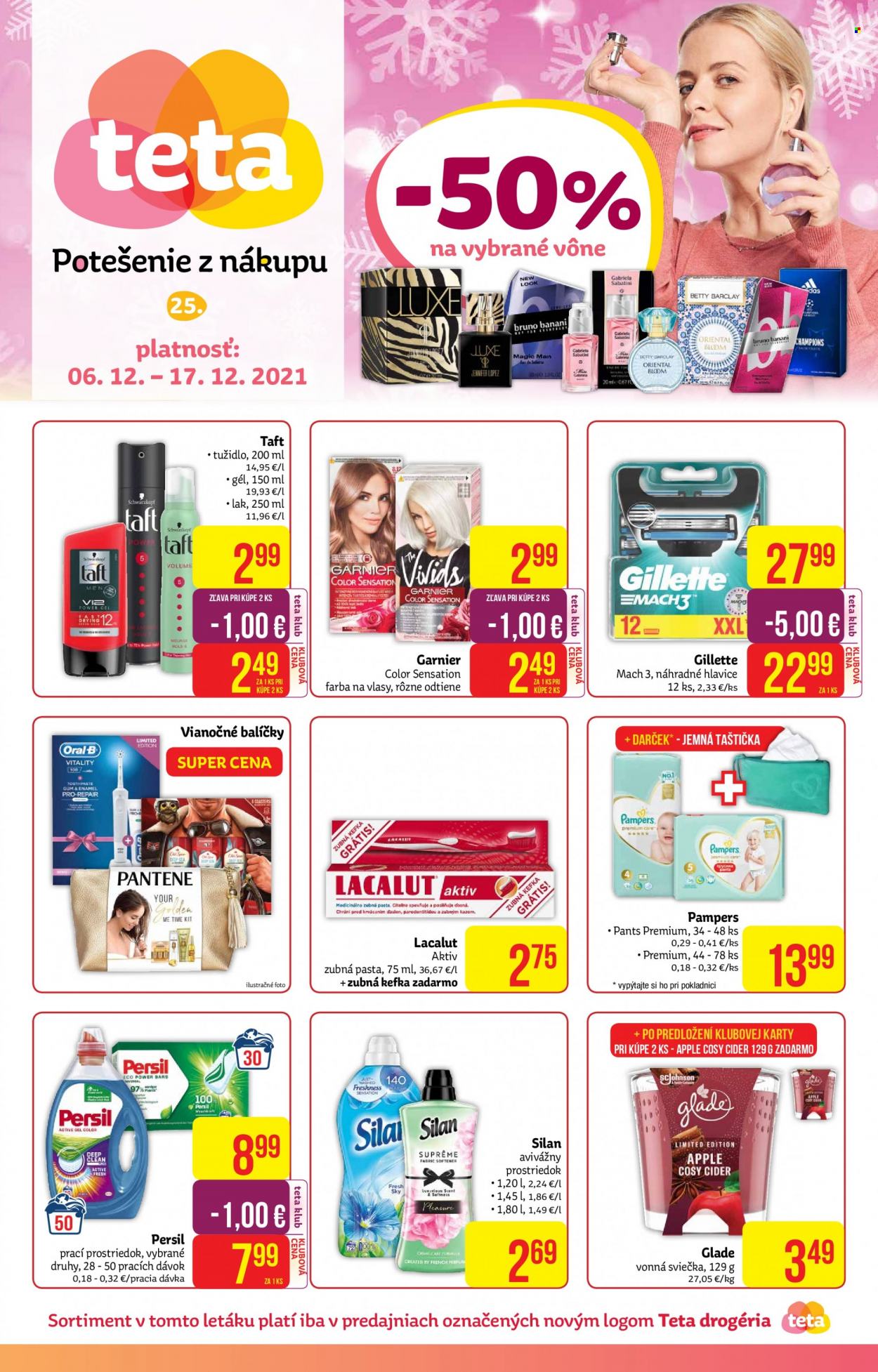 Leták Teta drogerie - 6.12.2021 - 17.12.2021. Strana 1