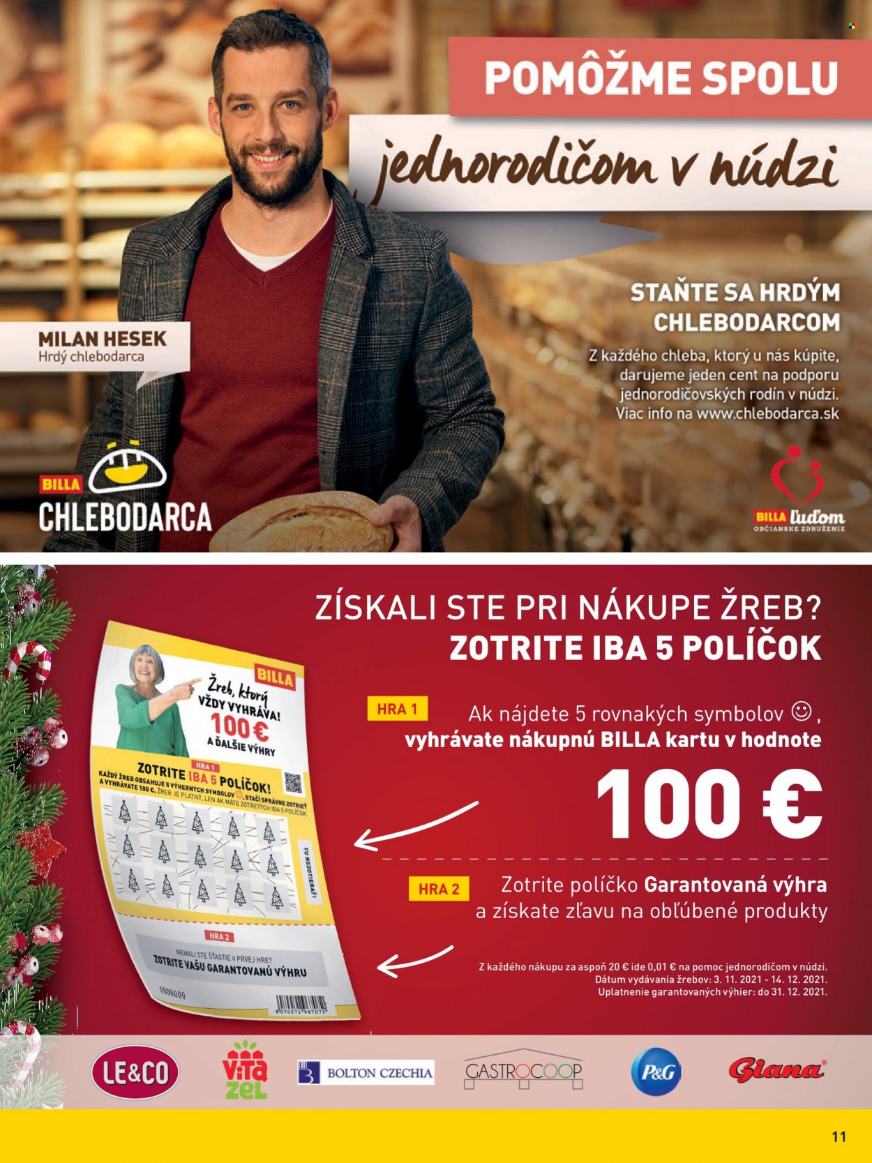 Leták Billa - 8.12.2021 - 14.12.2021. Strana 11