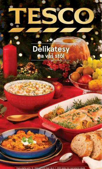 Leták TESCO - 6.12.2021 - 2.1.2022.