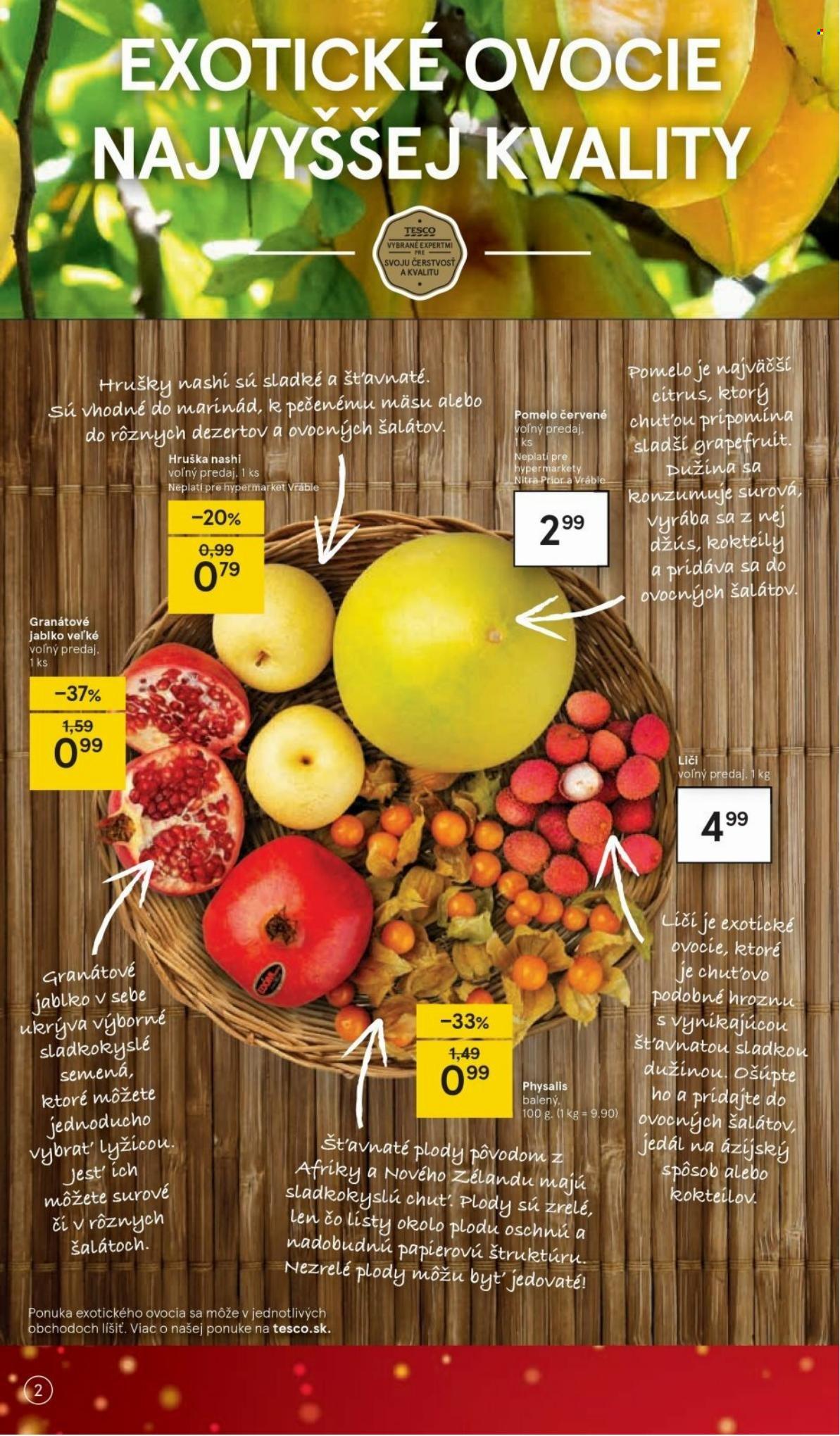 Leták TESCO - 6.12.2021 - 2.1.2022. Strana 2