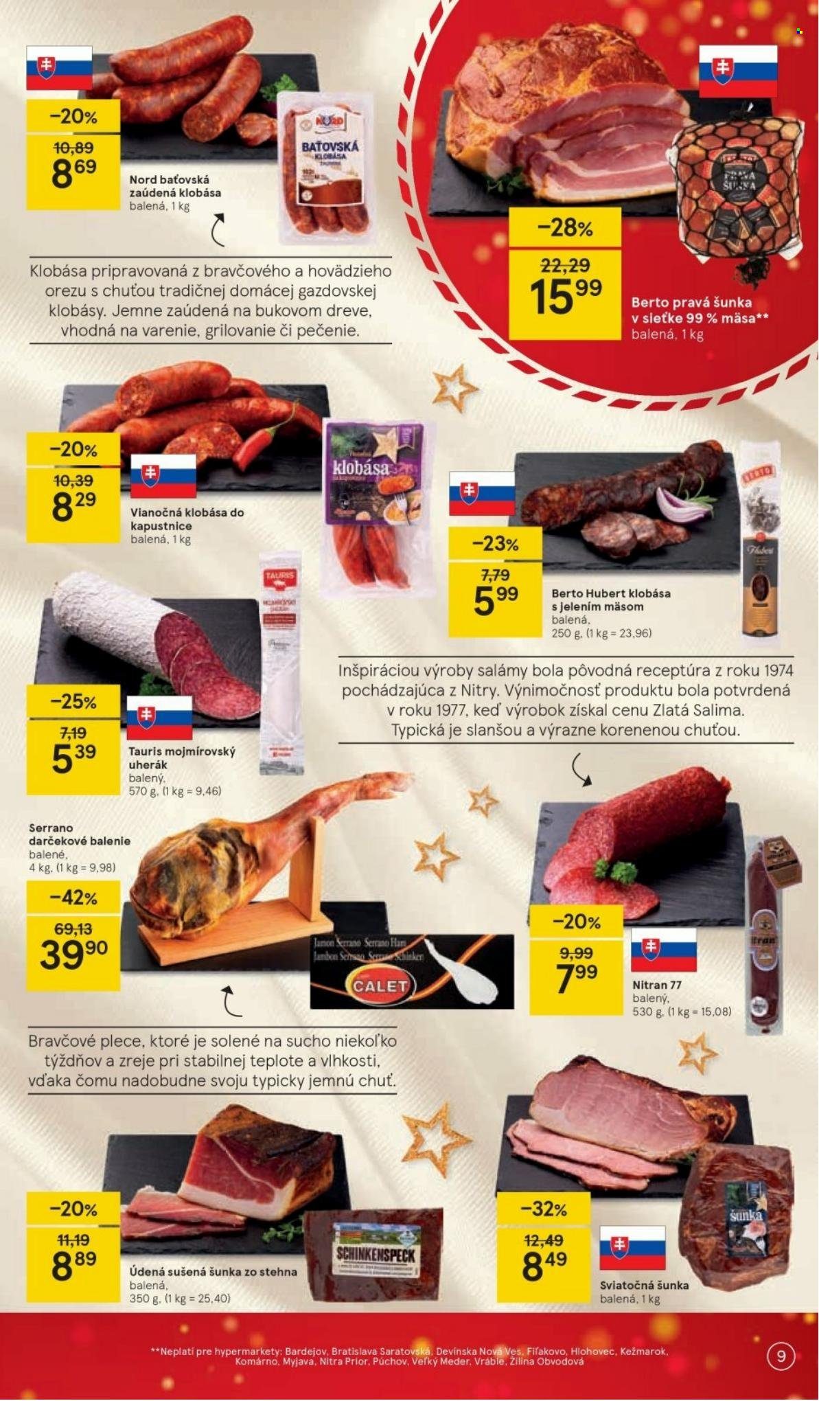 Leták TESCO - 6.12.2021 - 2.1.2022. Strana 9