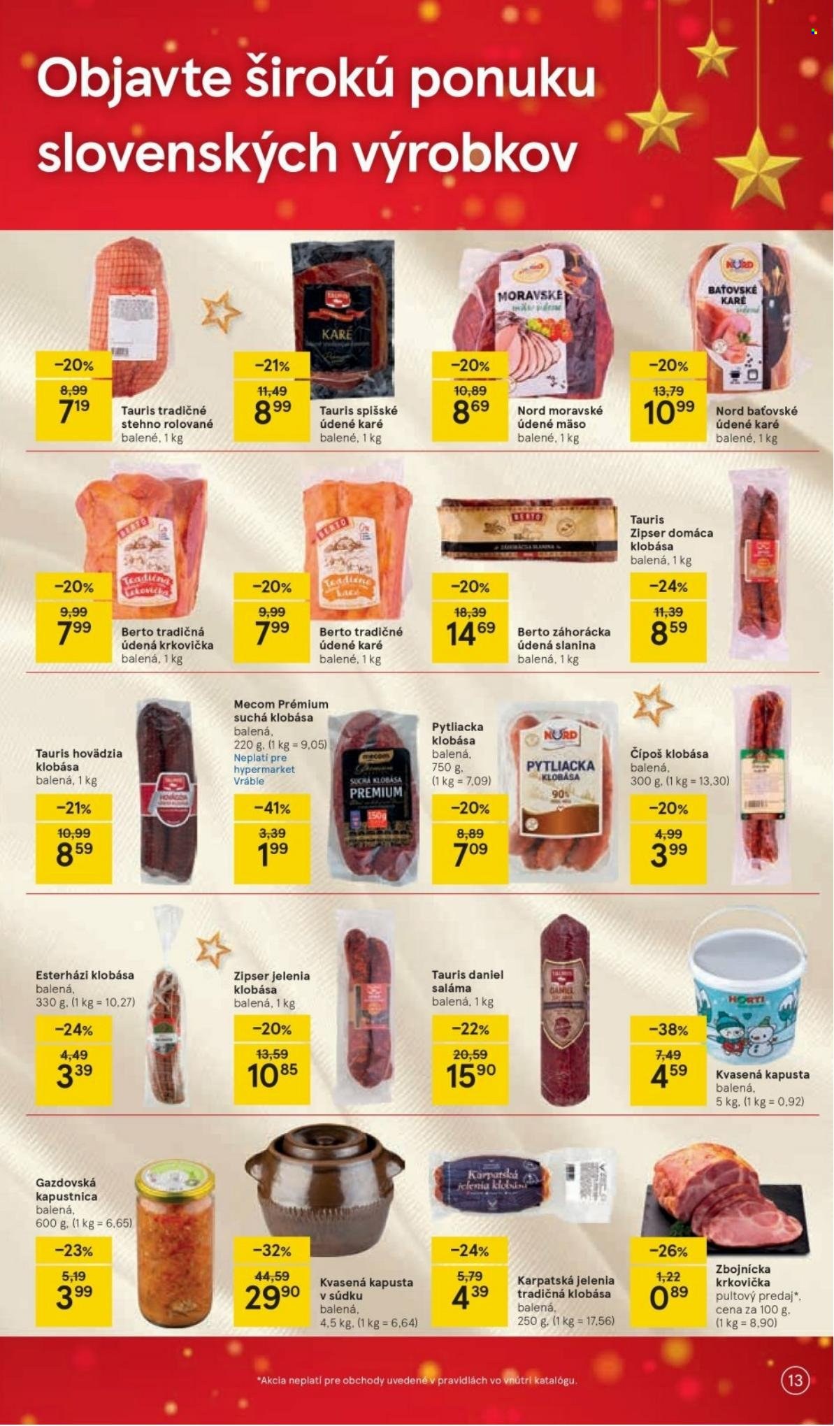 Leták TESCO - 6.12.2021 - 2.1.2022. Strana 13
