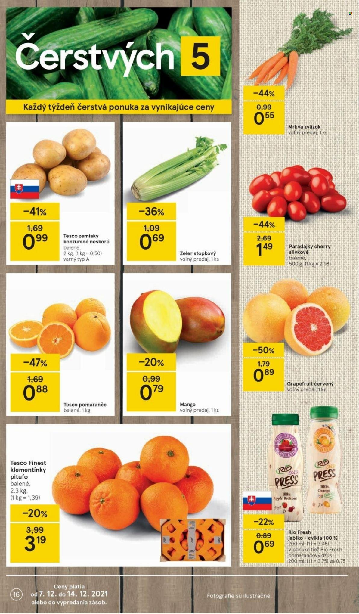 Leták TESCO - 7.12.2021 - 14.12.2021. Strana 16