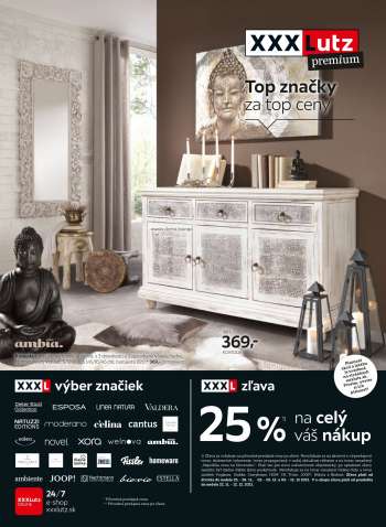 Leták XXXLutz - 22.11.2021 - 12.12.2021.