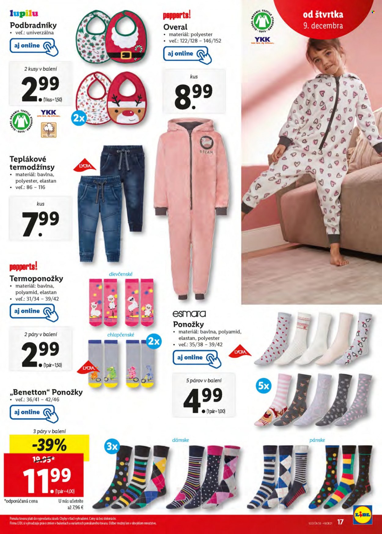 Leták Lidl - 9.12.2021 - 12.12.2021. Strana 17