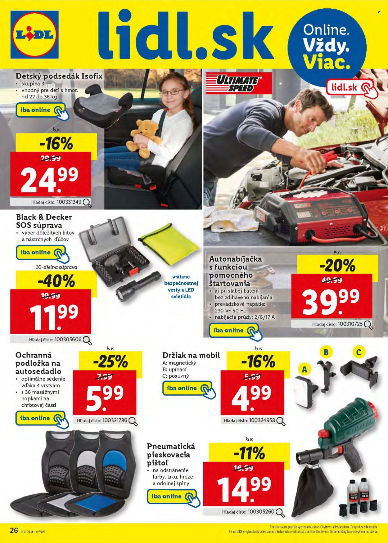 Leták Lidl - 9.12.2021 - 12.12.2021. Strana 26