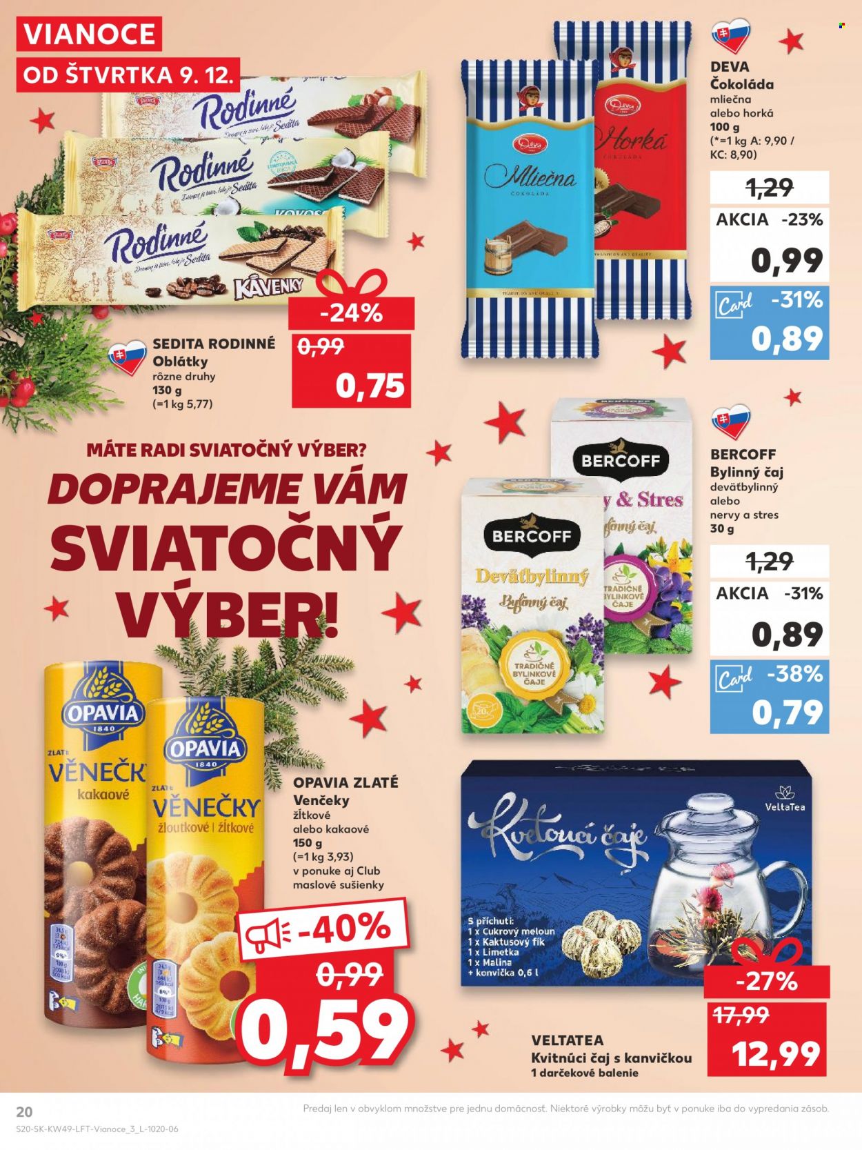 Leták Kaufland - 9.12.2021 - 15.12.2021. Strana 20