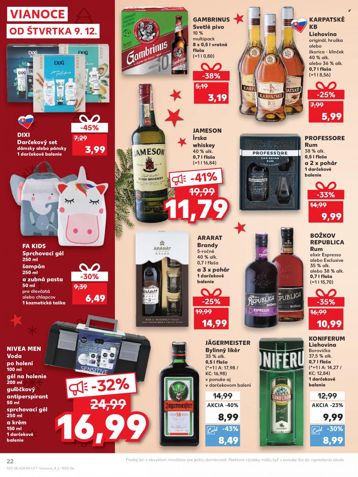 Leták Kaufland - 9.12.2021 - 15.12.2021. Strana 22