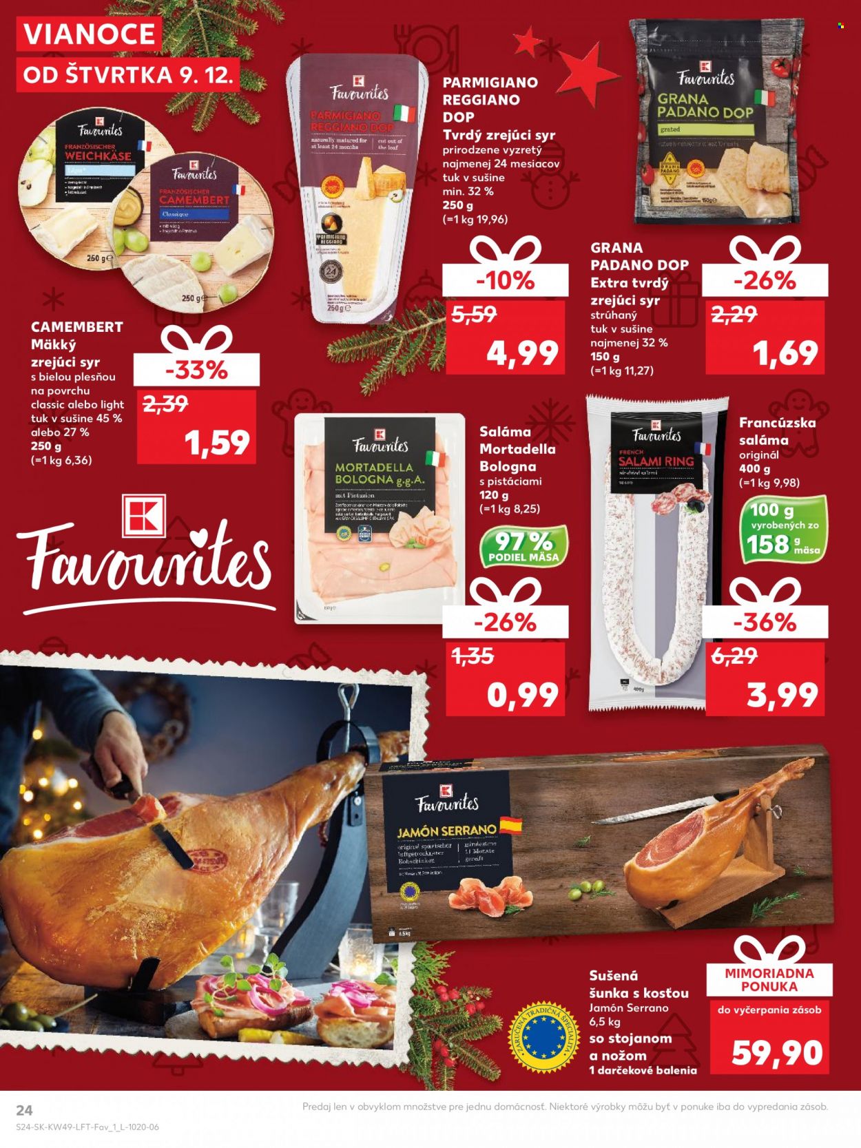 Leták Kaufland - 9.12.2021 - 15.12.2021. Strana 24