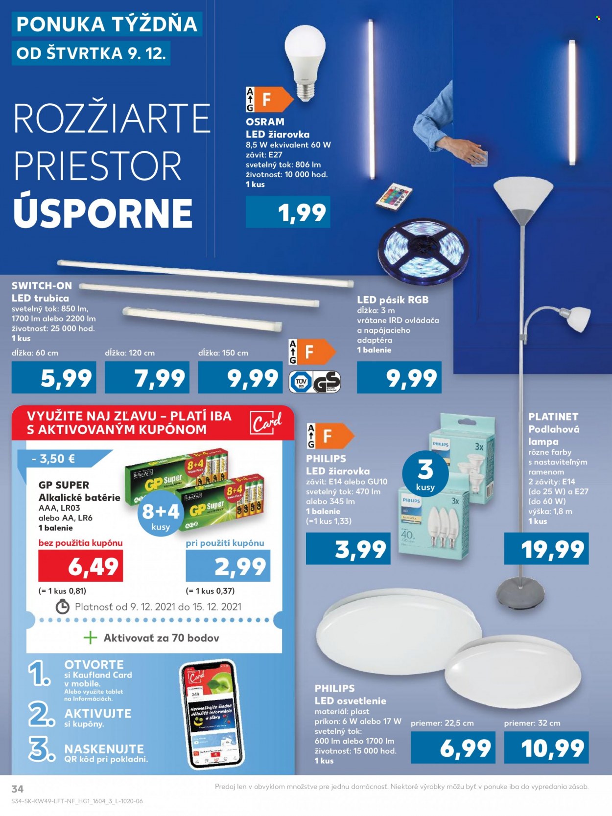 Leták Kaufland - 9.12.2021 - 15.12.2021. Strana 34