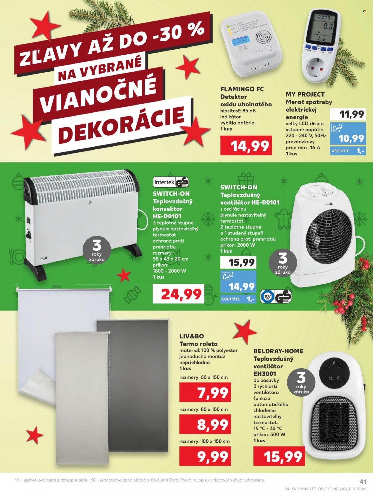Leták Kaufland - 9.12.2021 - 15.12.2021. Strana 41