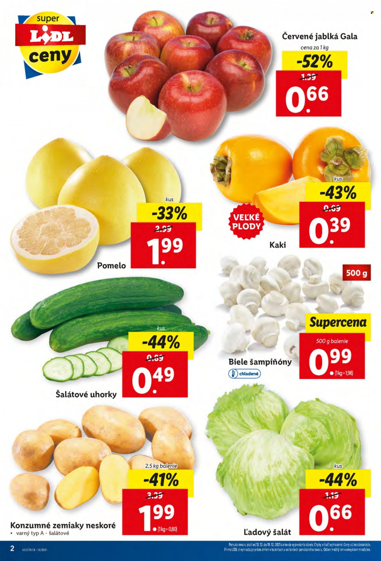 Leták Lidl - 13.12.2021 - 19.12.2021. Strana 2