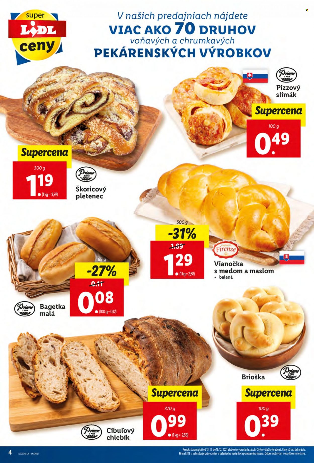 Leták Lidl - 13.12.2021 - 19.12.2021. Strana 4