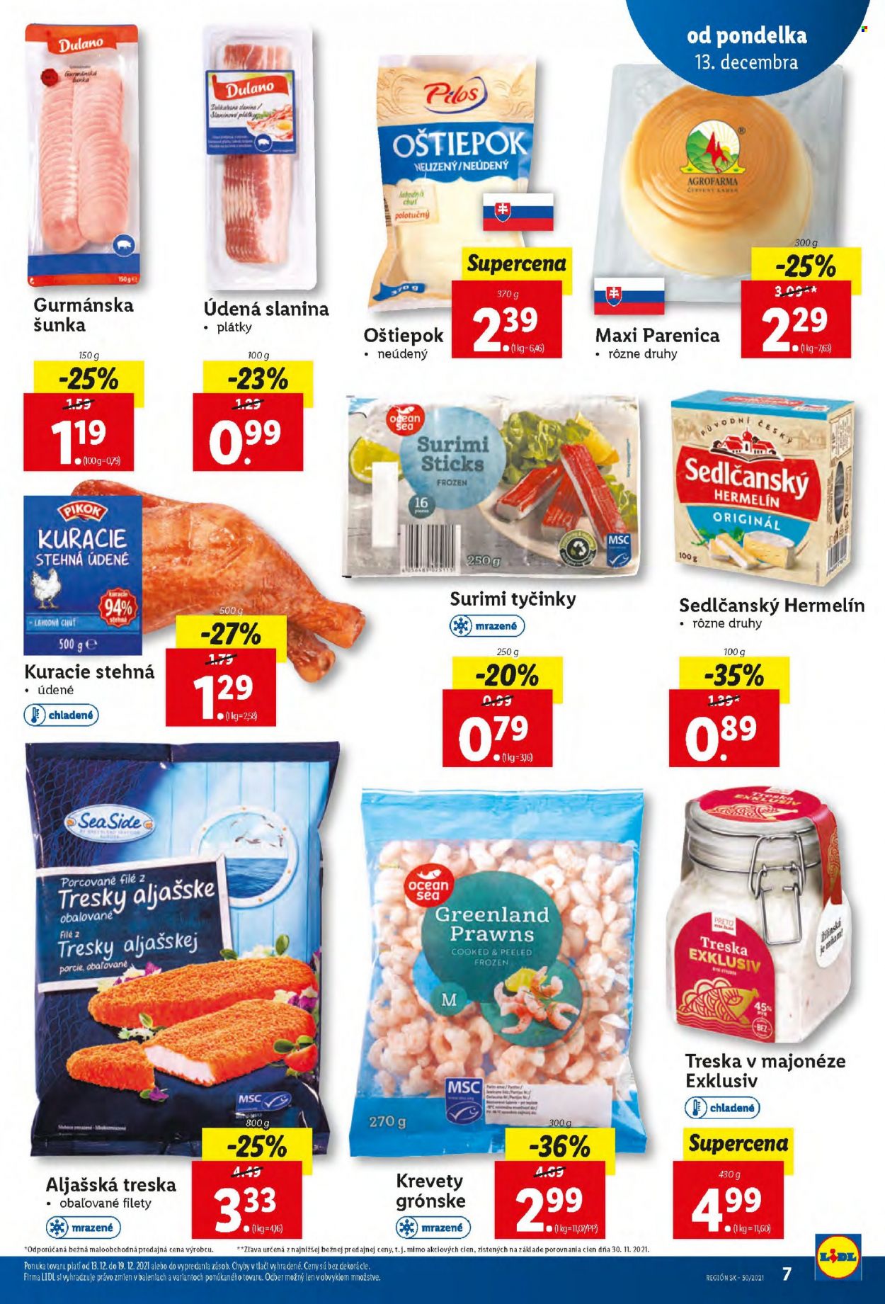 Leták Lidl - 13.12.2021 - 19.12.2021. Strana 7