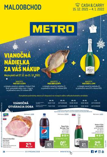 Leták Metro - 15.12.2021 - 4.1.2022.