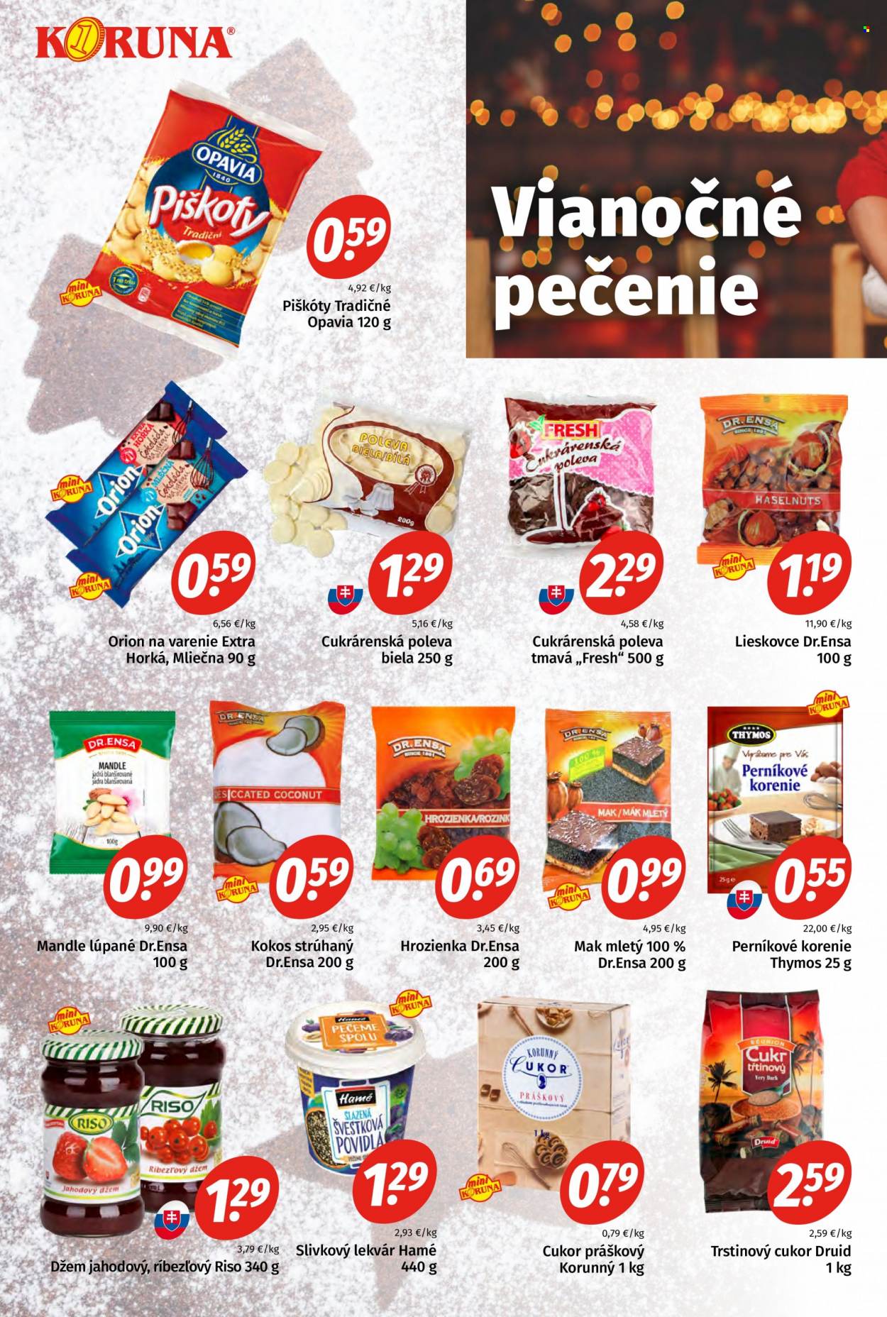 Leták Potraviny KORUNA - 10.12.2021 - 31.12.2021. Strana 8