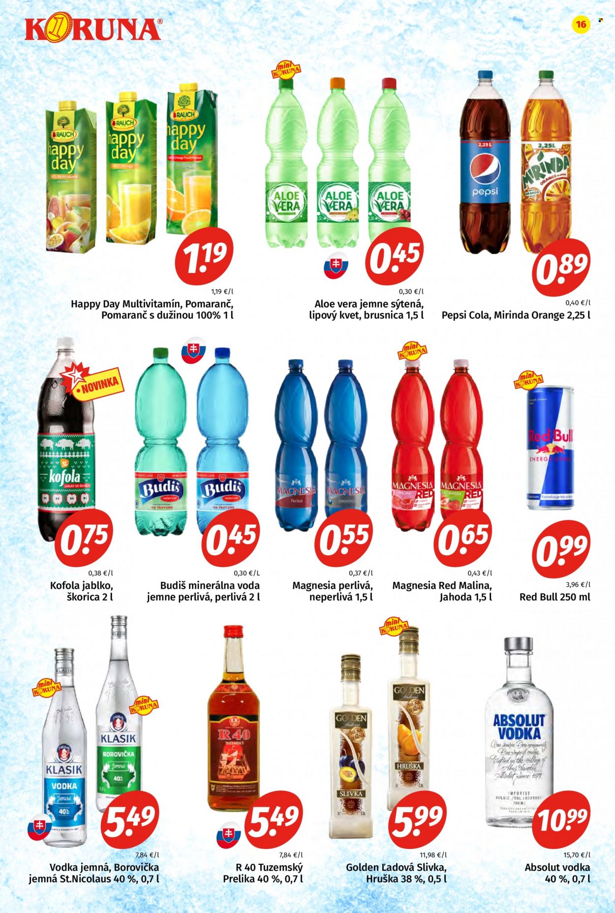 Leták Potraviny KORUNA - 10.12.2021 - 31.12.2021. Strana 16