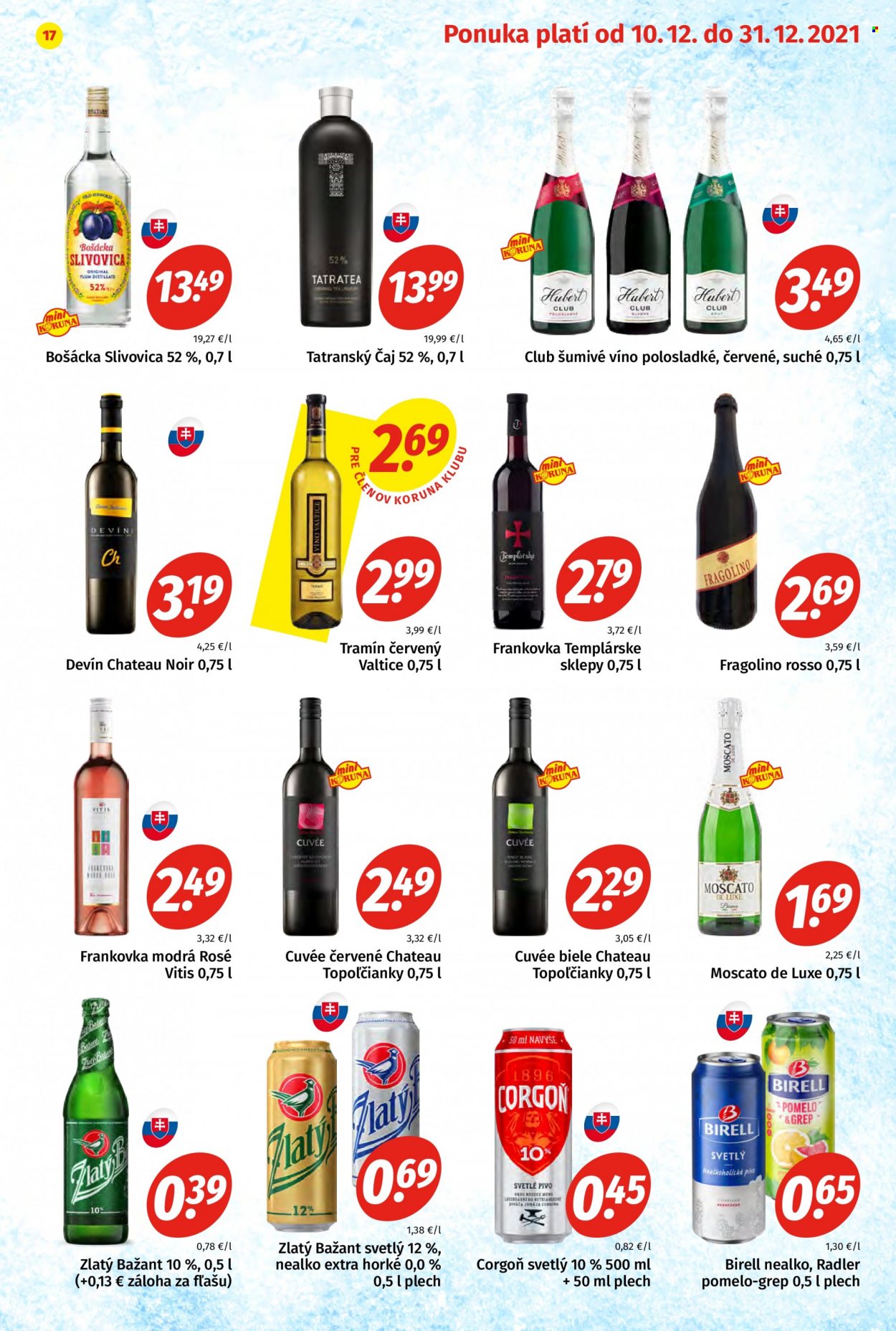 Leták Potraviny KORUNA - 10.12.2021 - 31.12.2021. Strana 17