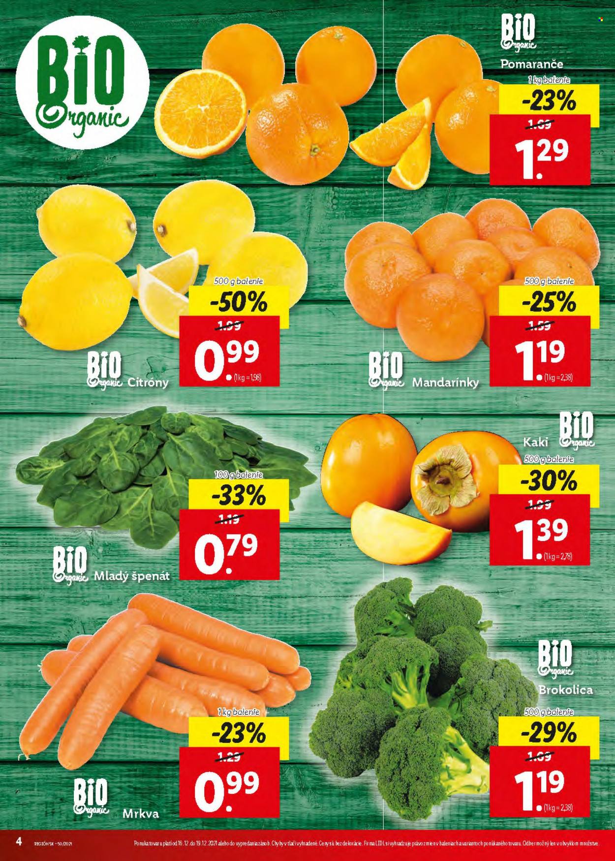Leták Lidl - 16.12.2021 - 19.12.2021. Strana 4