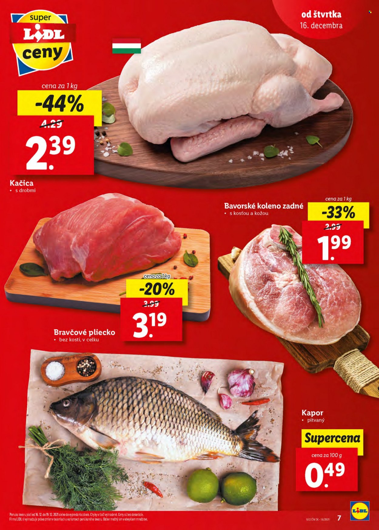 Leták Lidl - 16.12.2021 - 19.12.2021. Strana 7