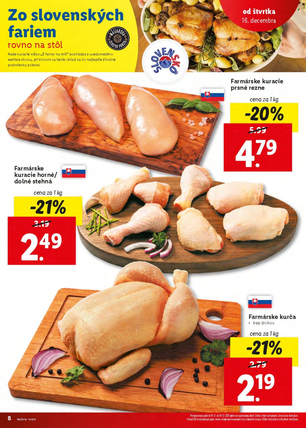 Leták Lidl - 16.12.2021 - 19.12.2021. Strana 8