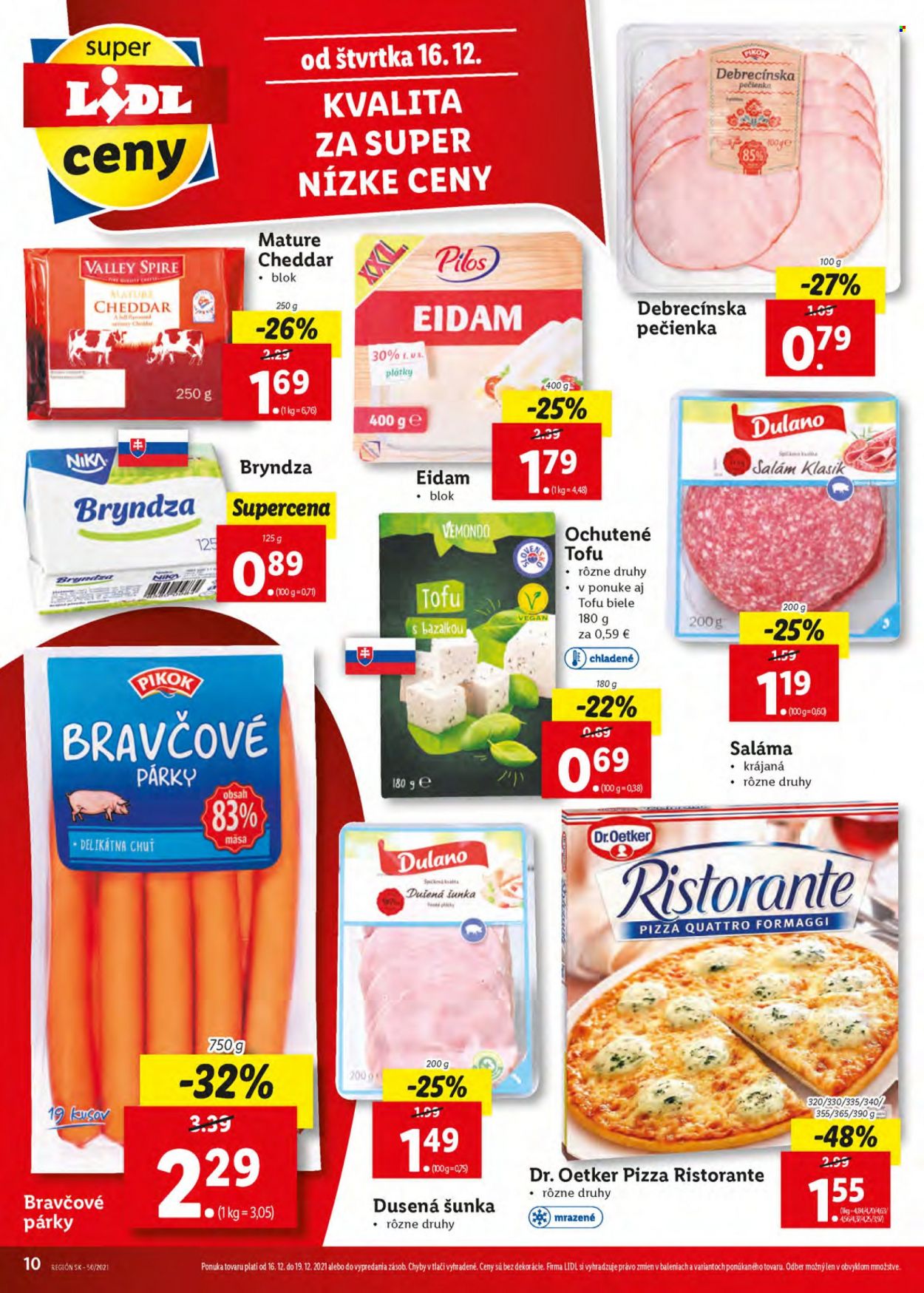 Leták Lidl - 16.12.2021 - 19.12.2021. Strana 10