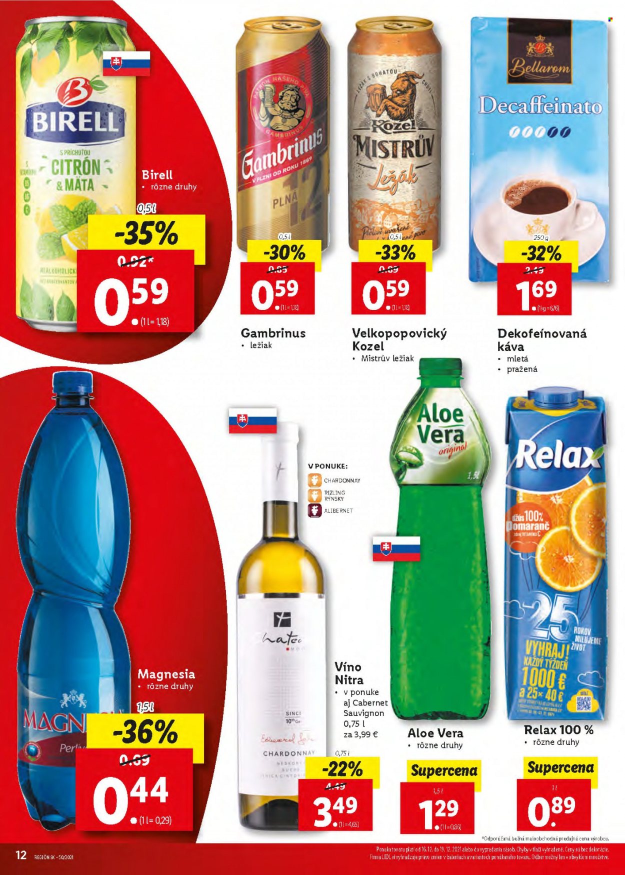 Leták Lidl - 16.12.2021 - 19.12.2021. Strana 12