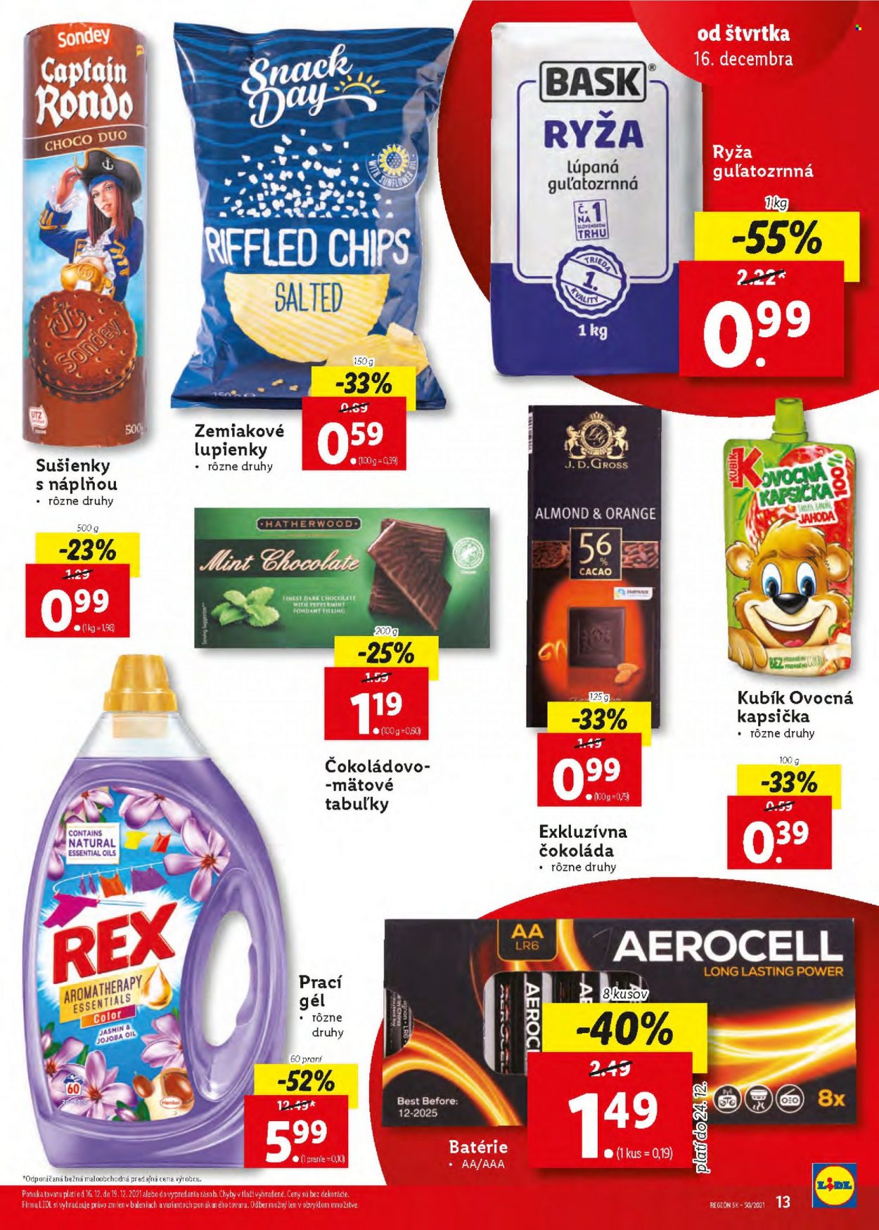 Leták Lidl - 16.12.2021 - 19.12.2021. Strana 13