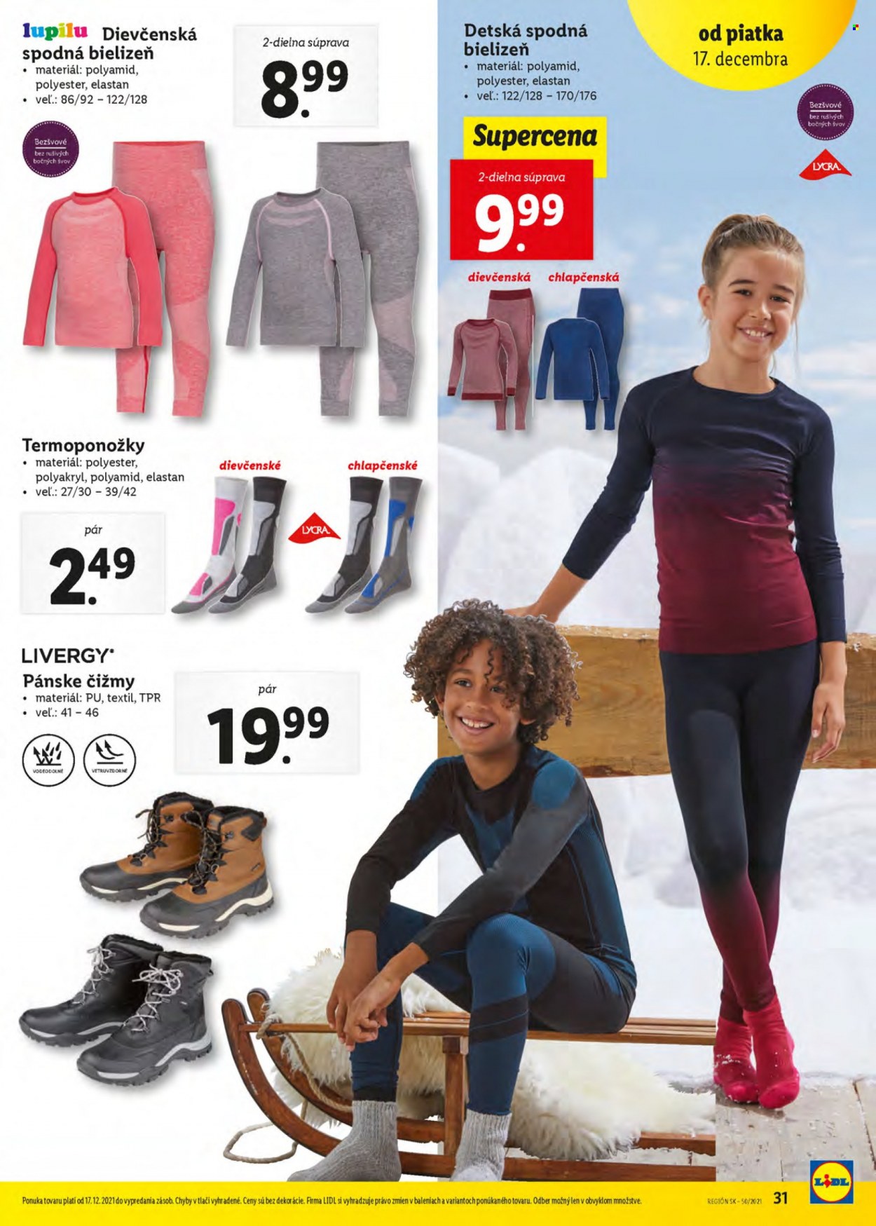 Leták Lidl - 16.12.2021 - 19.12.2021. Strana 29