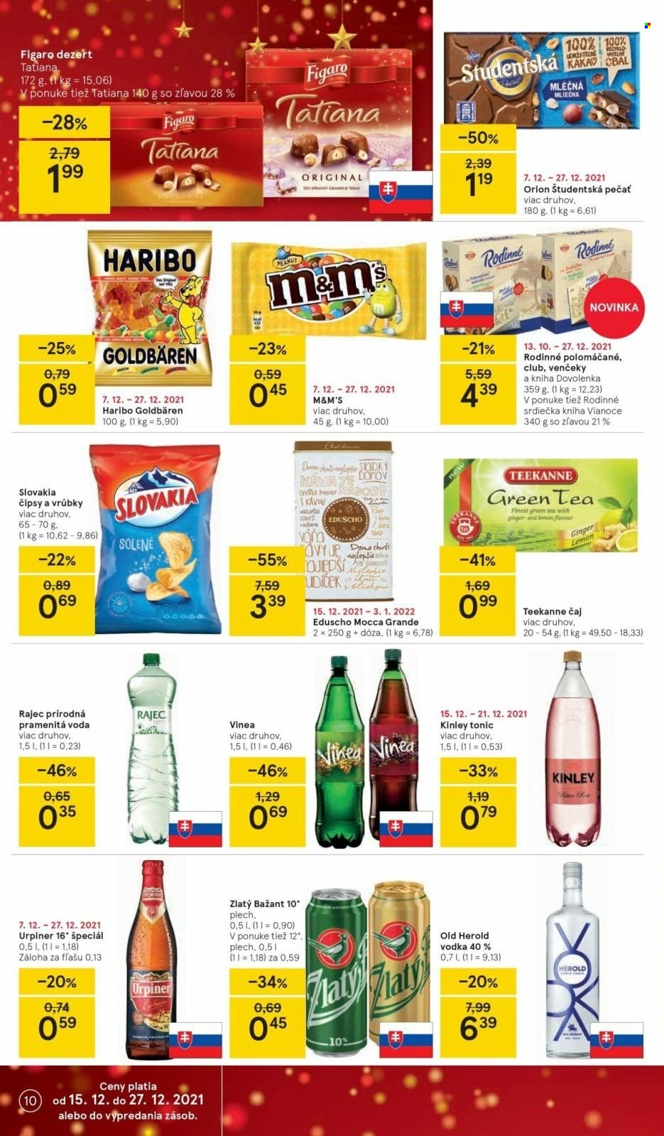 Leták TESCO supermarket - 15.12.2021 - 27.12.2021. Strana 10