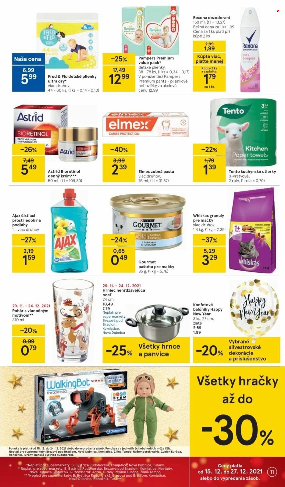 Leták TESCO supermarket - 15.12.2021 - 27.12.2021. Strana 11