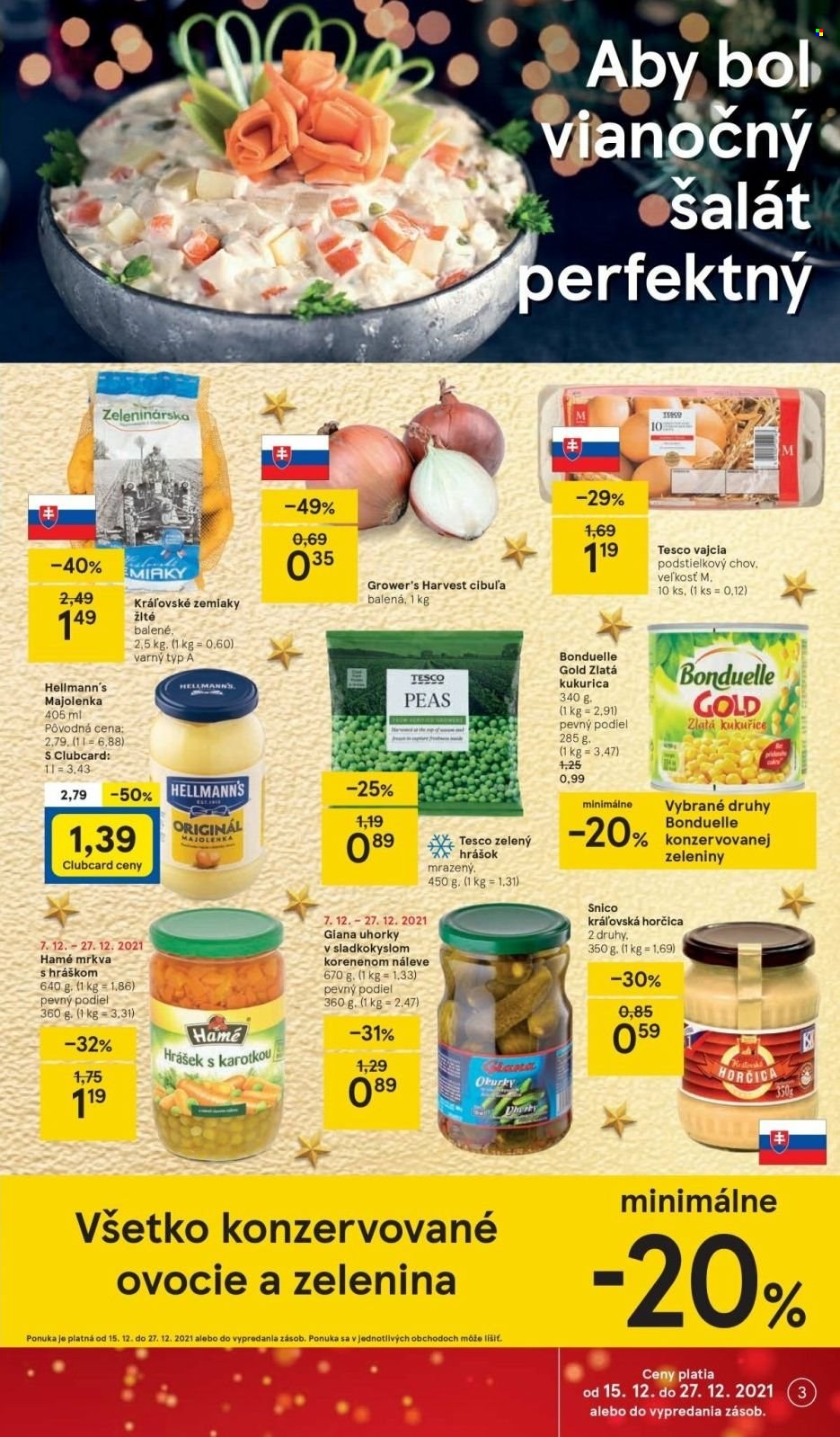 Leták TESCO - 15.12.2021 - 27.12.2021. Strana 3