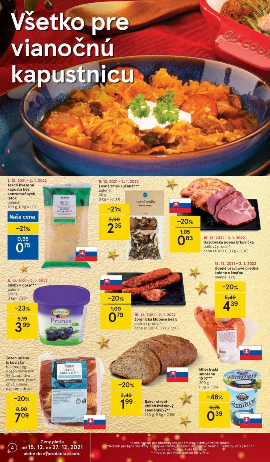 Leták TESCO - 15.12.2021 - 27.12.2021. Strana 4