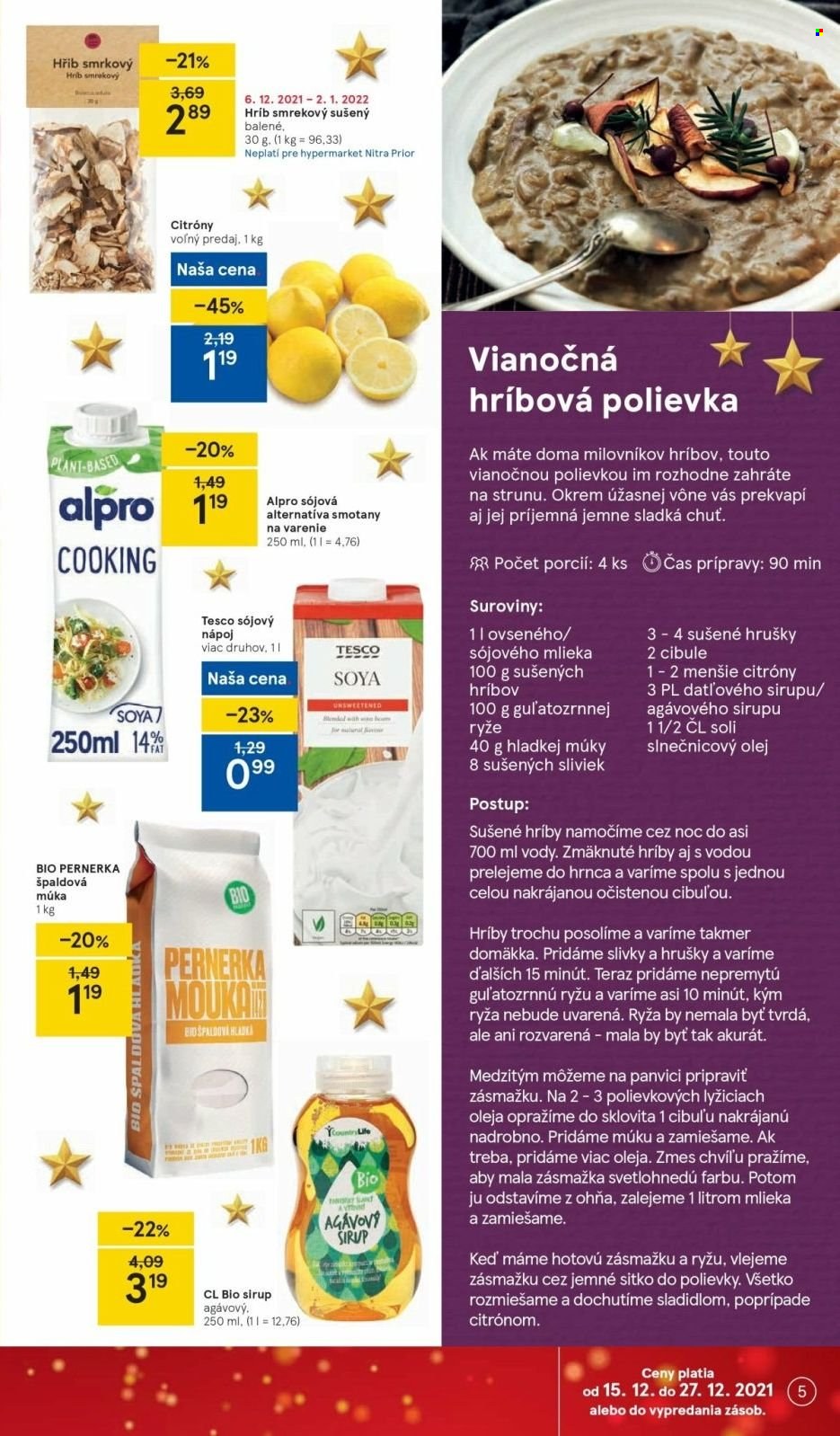 Leták TESCO - 15.12.2021 - 27.12.2021. Strana 5