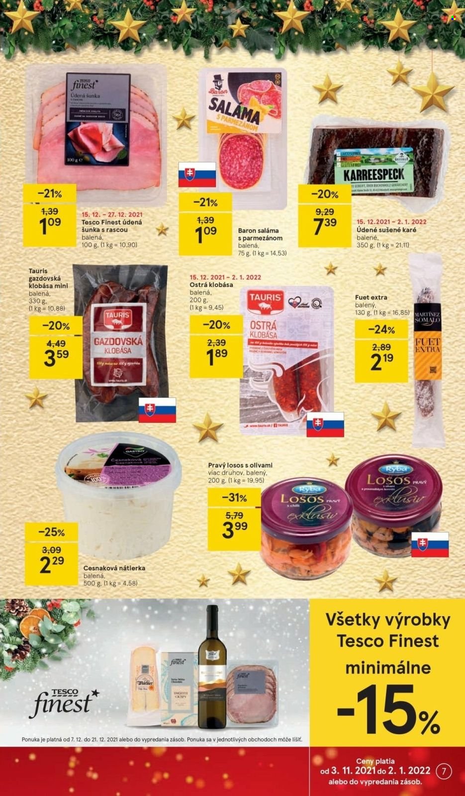 Leták TESCO - 15.12.2021 - 27.12.2021. Strana 7