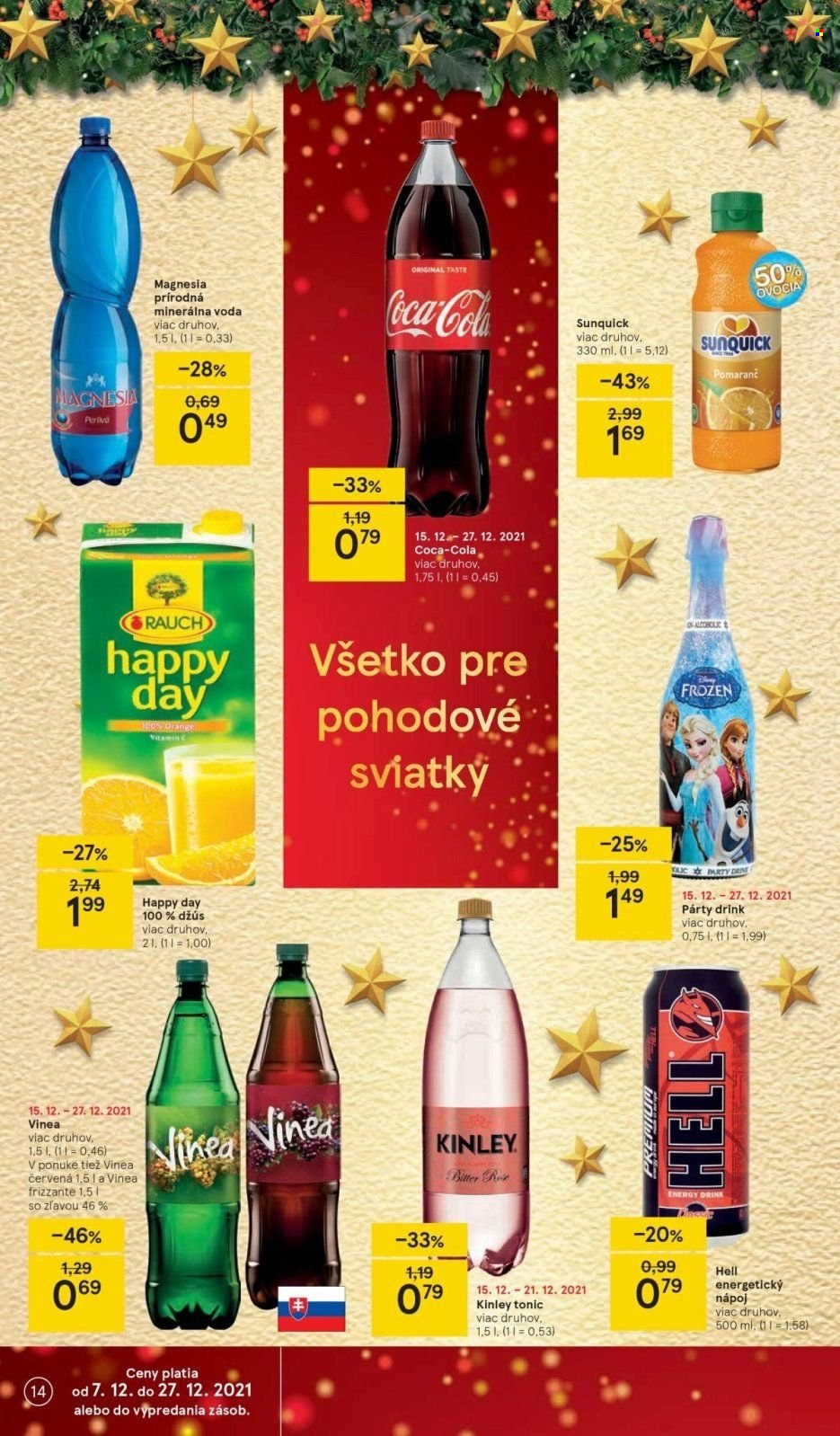 Leták TESCO - 15.12.2021 - 27.12.2021. Strana 14