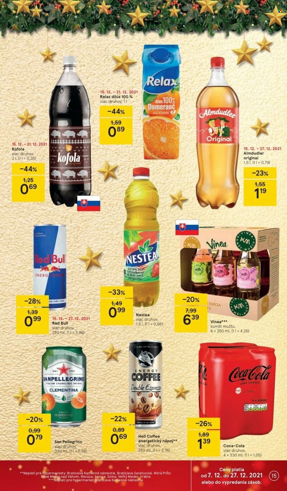 Leták TESCO - 15.12.2021 - 27.12.2021. Strana 15