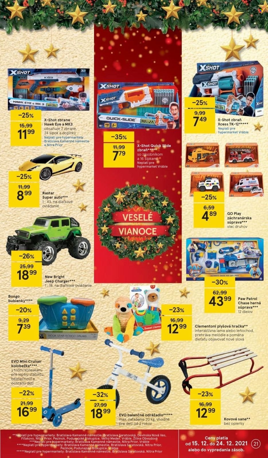 Leták TESCO - 15.12.2021 - 27.12.2021. Strana 21