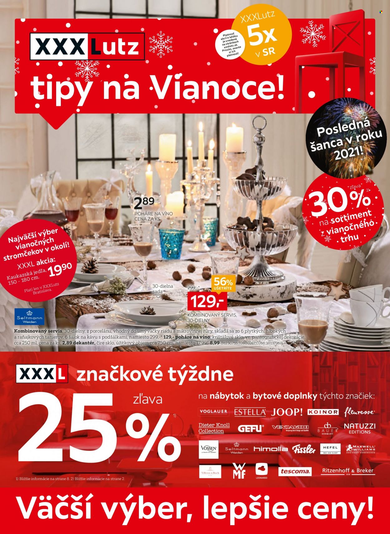 Leták XXXLutz - 13.12.2021 - 26.12.2021. Strana 1