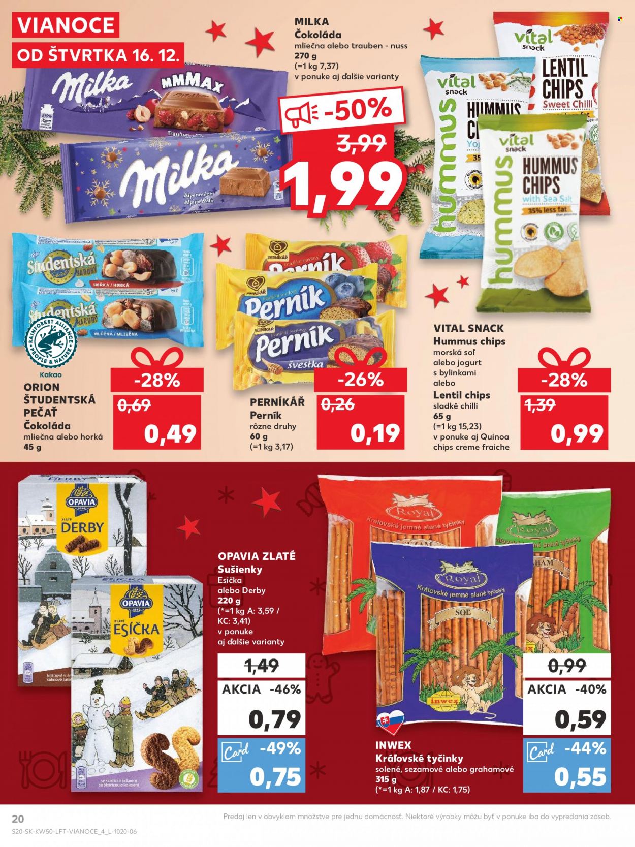 Leták Kaufland - 16.12.2021 - 21.12.2021. Strana 20