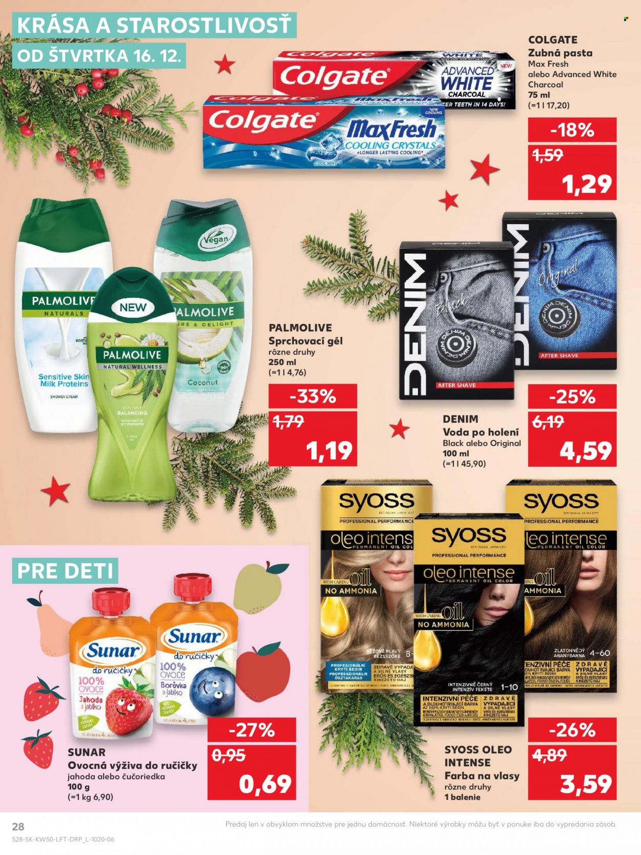 Leták Kaufland - 16.12.2021 - 21.12.2021. Strana 28