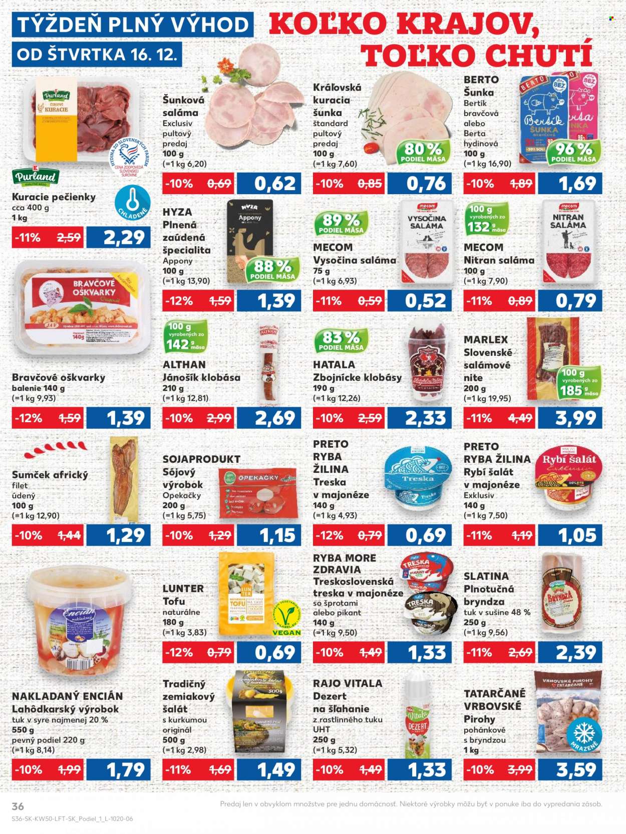 Leták Kaufland - 16.12.2021 - 21.12.2021. Strana 36