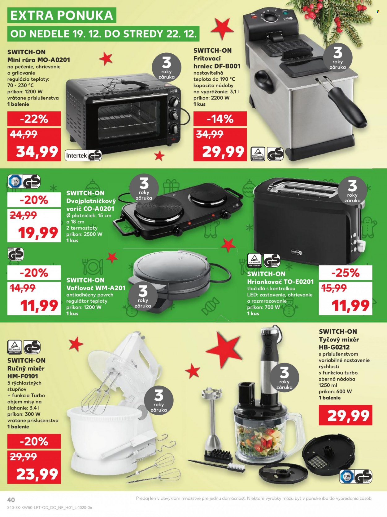 Leták Kaufland - 16.12.2021 - 21.12.2021. Strana 40